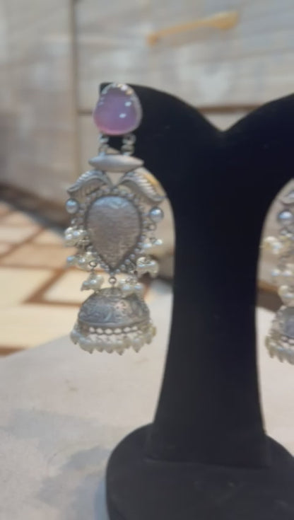 Stylish Kashmiri Oxidized Jhumkay_New Design 15