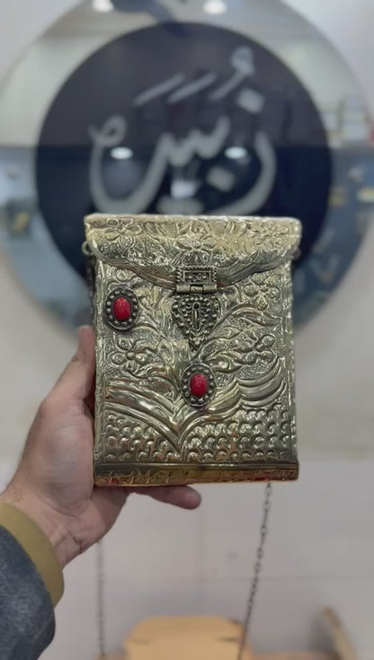 Handmade Indian Metal Clutch