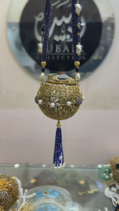 Stylish Designer Turkish_Kundan Dholki_New Design 10