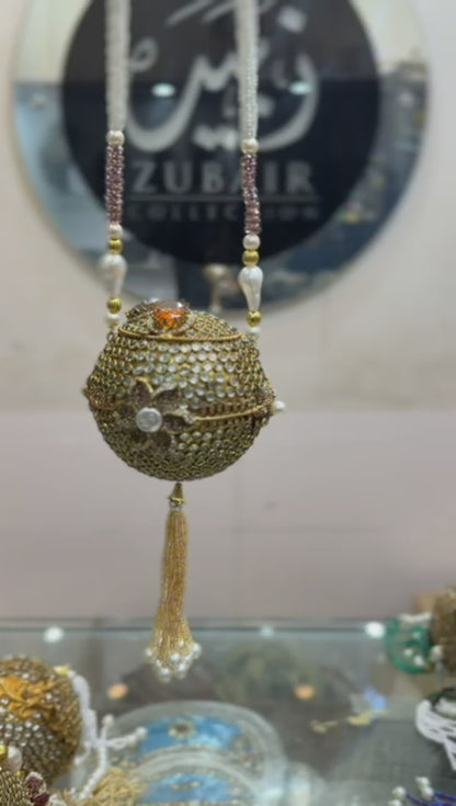 Stylish Designer Turkish_Kundan Dholki_New Design 11