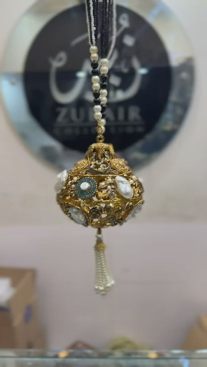 Stylish Designer Turkish_Kundan Dholki_New Design 21
