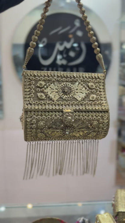 Luxury Golden Heer Collection Clutch_Large Size_New Arrival_Design 20