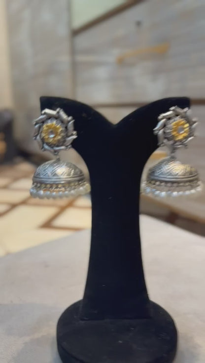 Stylish Kashmiri Oxidized Jhumkay_New Design 14