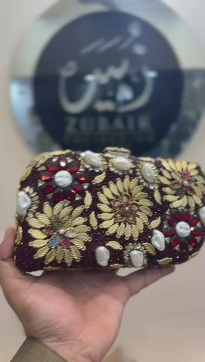 Turkish_Kundan Designer Clutch_Design 23