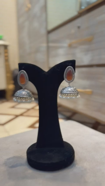 Stylish Kashmiri Oxidized Jhumkay_New Design 7