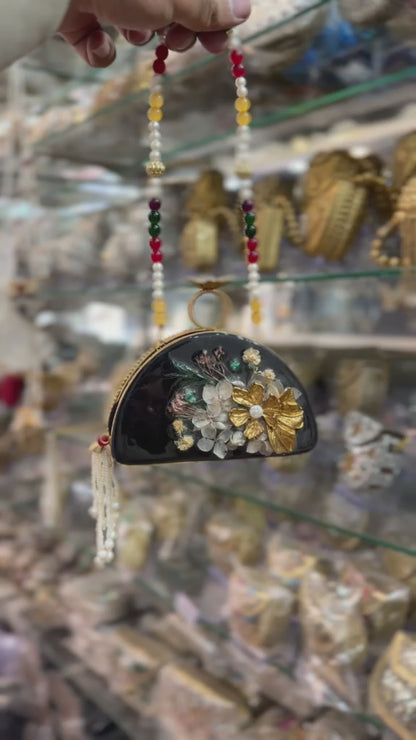 Handmade Designer Turkish Kundan Clutch_New Arrival_Design 8