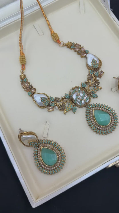 Royal Turkish Designer Necklace Set | Wedding Collection – New Arrival 3