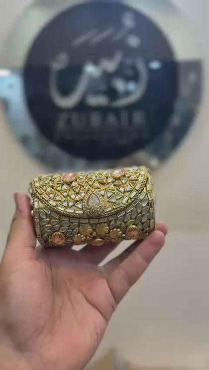 Turkish_Kundan Designer Small Dholki Clutch_Design 43