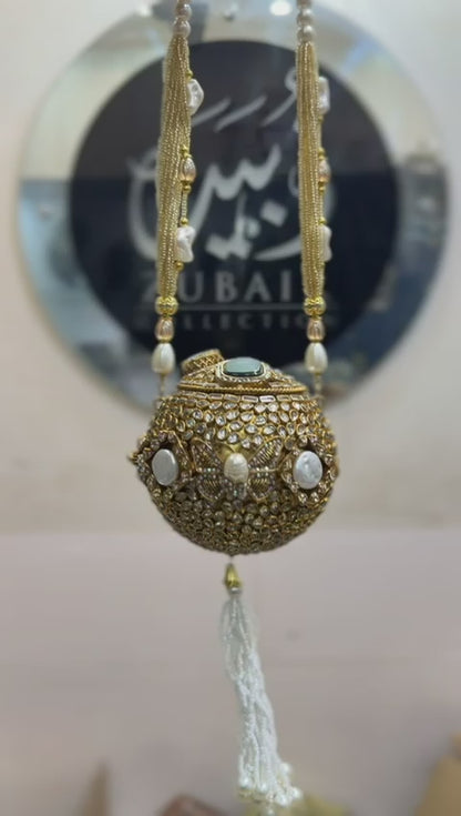 Stylish Designer Turkish_Kundan Dholki_New Design 3