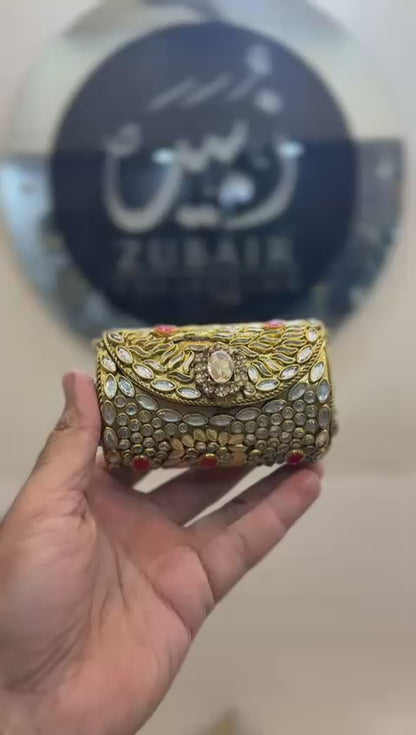 Turkish_Kundan Designer Small Dholki Clutch_Design 42