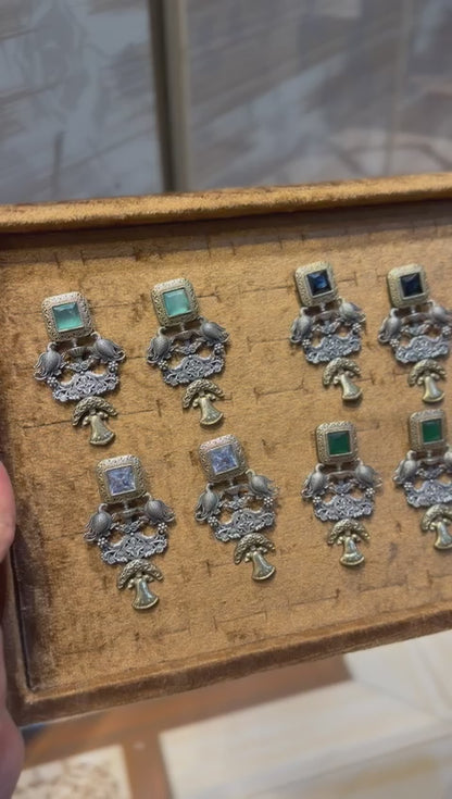 Stylish Silver Oxidized Trending EarRings_New Design 8