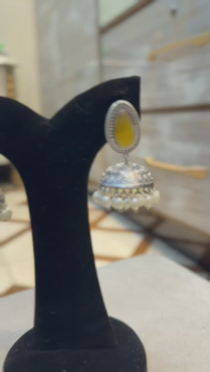 Stylish Kashmiri Oxidized Jhumkay_New Design 4
