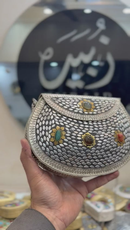 Indian Silver Clutch_Design 1