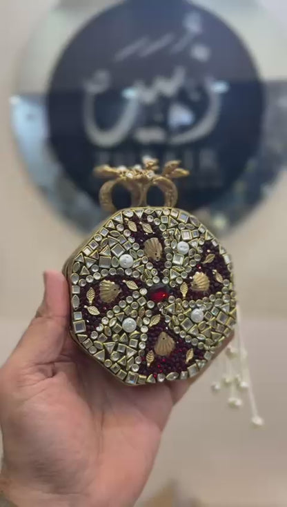 Turkish_Kundan Designer Clutch_Design 36