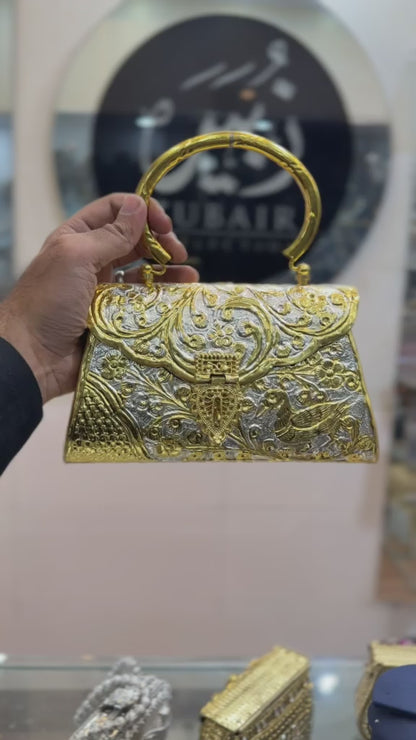 2Tune Luxury Traditional Indian Large Metal Clutch_New Arrival_ 1