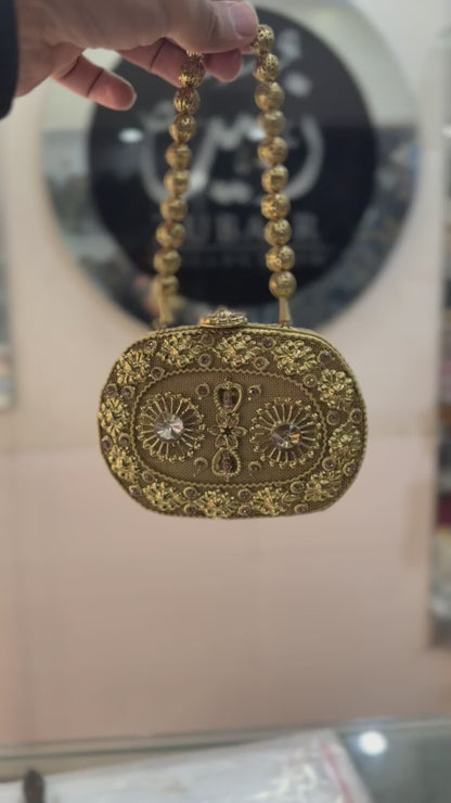 Luxury Golden Heer Collection Clutch_Small Size_New Arrival_Design 10