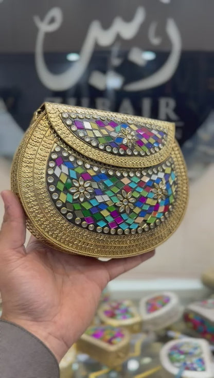 Indian Golden Clutch_Design 16
