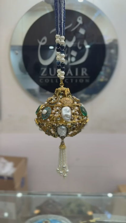 Stylish Designer Turkish_Kundan Dholki_New Design 23