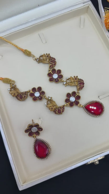 Royal Turkish Designer Necklace Set | Wedding Collection – New Arrival 4