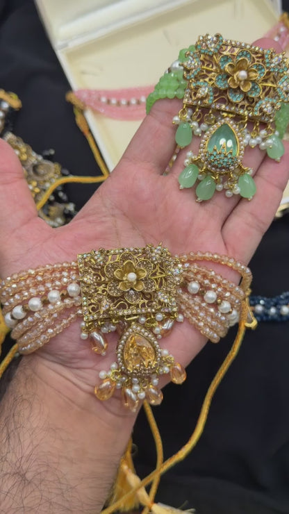 Royal Turkish Designer Necklace Set | Wedding Collection – New Arrival 5