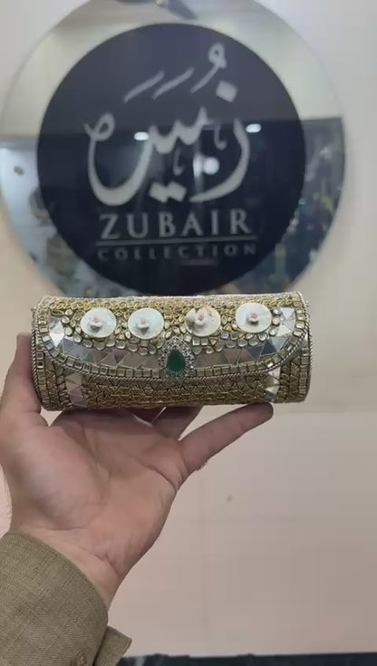 Turkish_Kundan Designer Clutch_Design 52