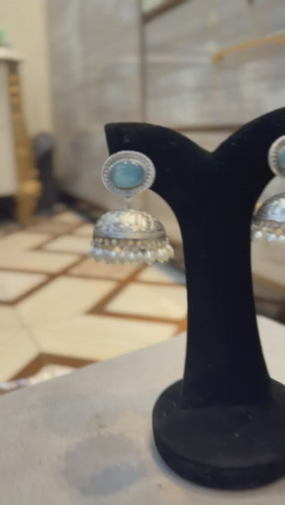 Stylish Kashmiri Oxidized Jhumkay_New Design 12