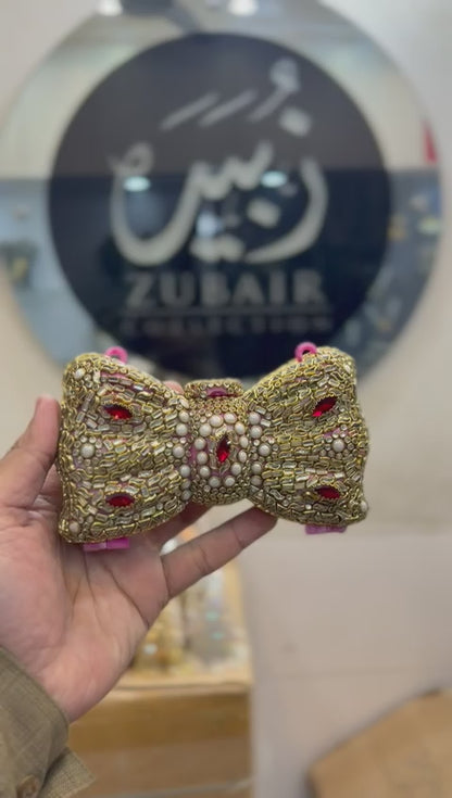 Stylish Acrylic Kundan Clutch_New Design 6