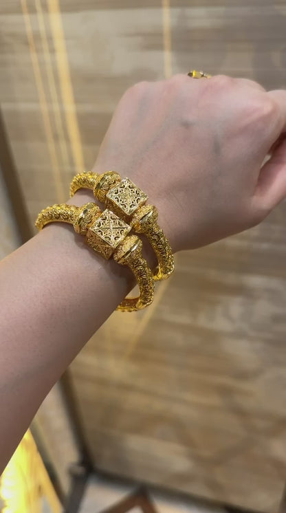 24k Gold Plated Bracelet_Per Pair