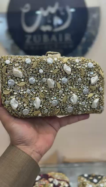 Turkish_Kundan Designer Clutch_Design 24