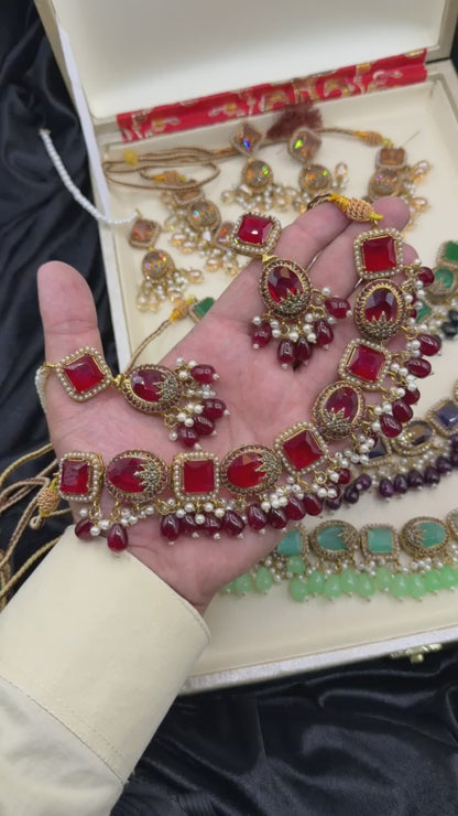 Royal Turkish Designer Choker Set | Wedding Collection – Design 03