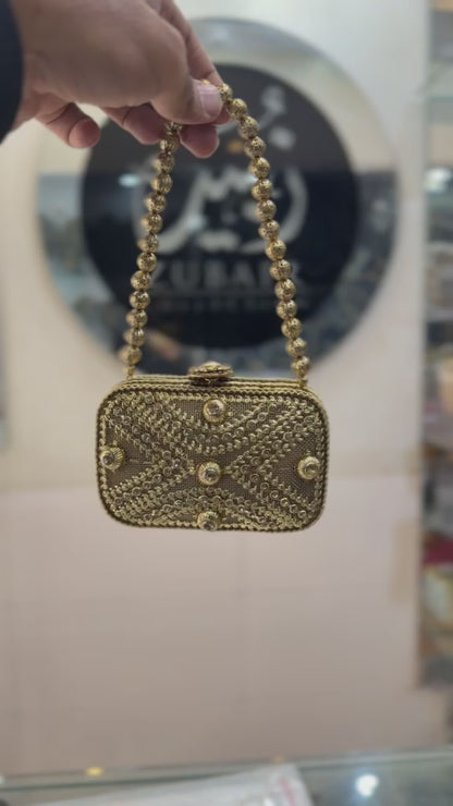 Luxury Golden Heer Collection Clutch_Small Size_New Arrival_Design 16