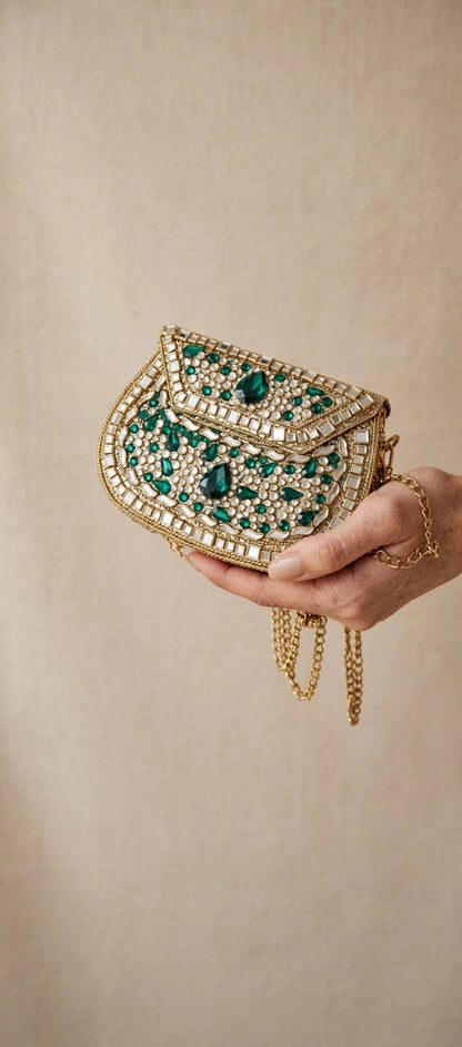 Handmade Luxury Kundan Cltuch _Medium Size_ New arrivals by ZC